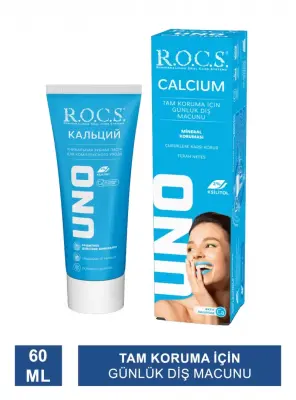 Rocs Kalsiyum Diş Macunu 60 ml - ROCS