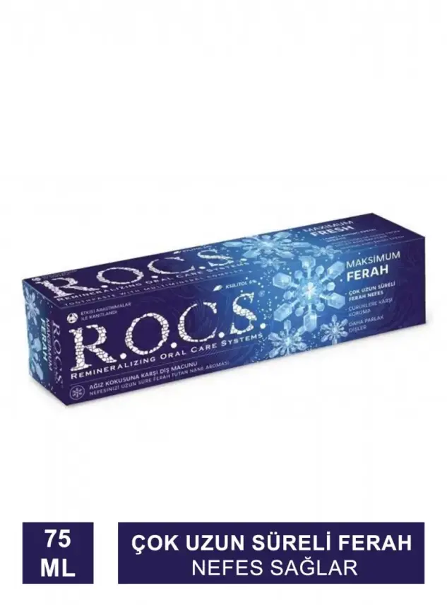 Outlet - Rocs Maximum Fresh Diş Macunu 75 ml - 1