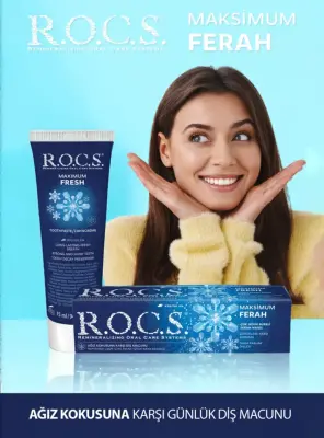 Outlet - Rocs Maximum Fresh Diş Macunu 75 ml - 2