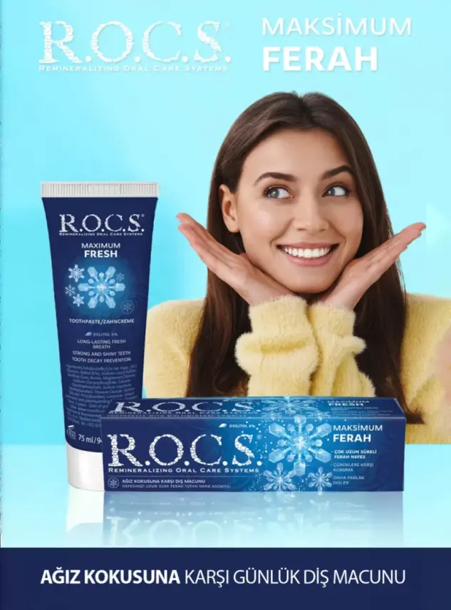 Outlet - Rocs Maximum Fresh Diş Macunu 75 ml - 2