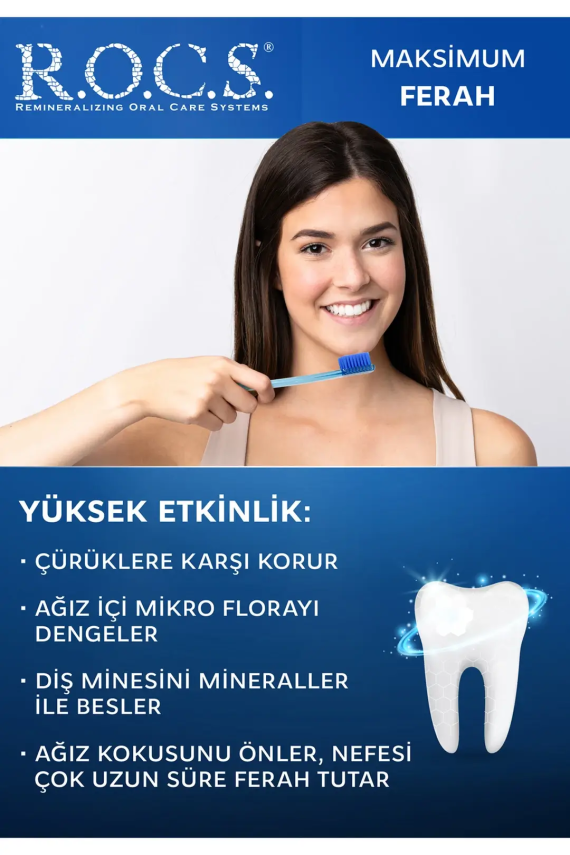 Rocs Maximum Fresh Diş Macunu 75 ml - 5