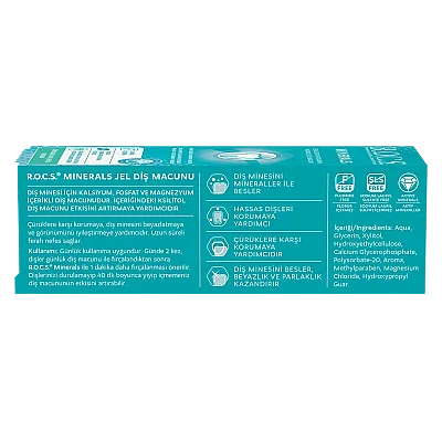 Rocs Minerals Jel Diş Macunu 35 ml - 2