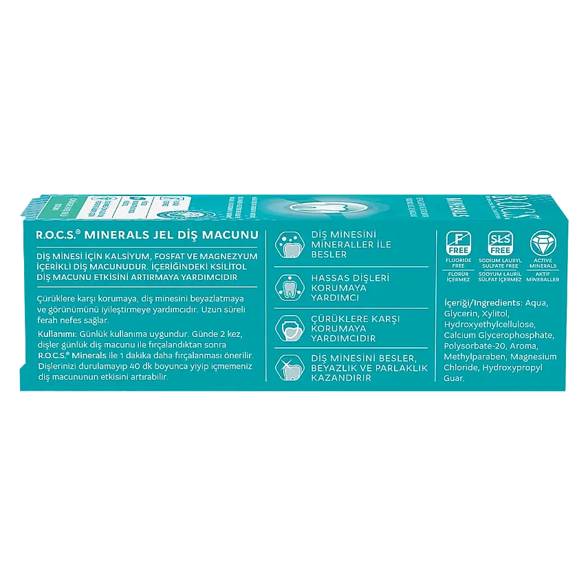 Rocs Minerals Jel Diş Macunu 35 ml - 2