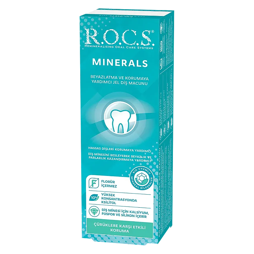 Rocs Minerals Jel Diş Macunu 35 ml - 1