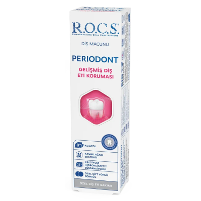 Rocs Periodont Diş Eti Koruması ve Bakımı Diş Macunu 75 ml - 2