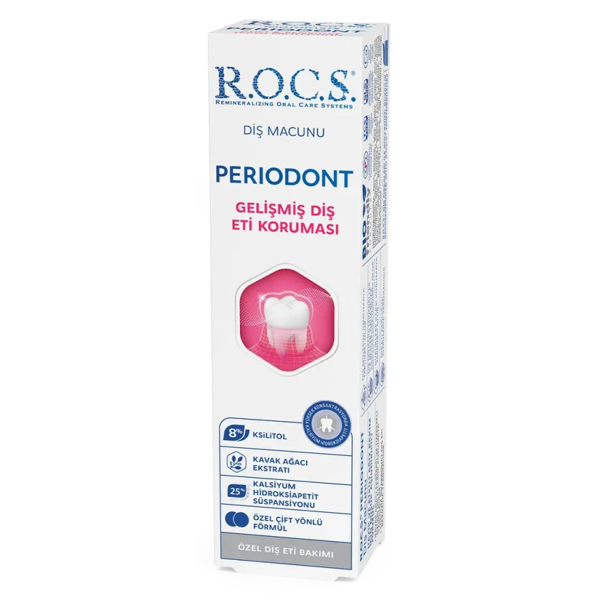 Rocs Periodont Diş Eti Koruması ve Bakımı Diş Macunu 75 ml - 2