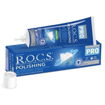 Rocs Pro Polishing Parlatma Diş Macunu 30 ml - 1