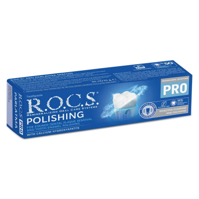 Rocs Pro Polishing Parlatma Diş Macunu 30 ml - 2