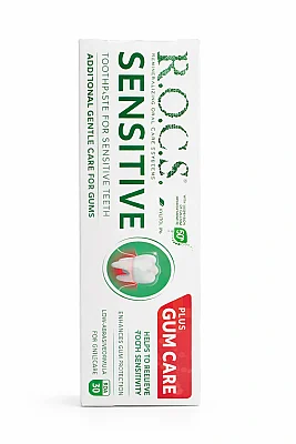 Rocs Sensitive Plus Gum Care Yetişkin Diş Macunu 75 ml - ROCS