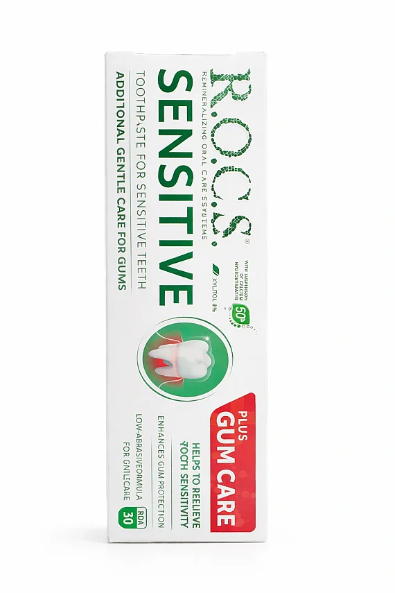 Rocs Sensitive Plus Gum Care Yetişkin Diş Macunu 75 ml - 1