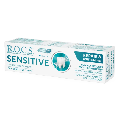 Rocs Sensitive Repair-Whitening Diş Macunu 94g - 2