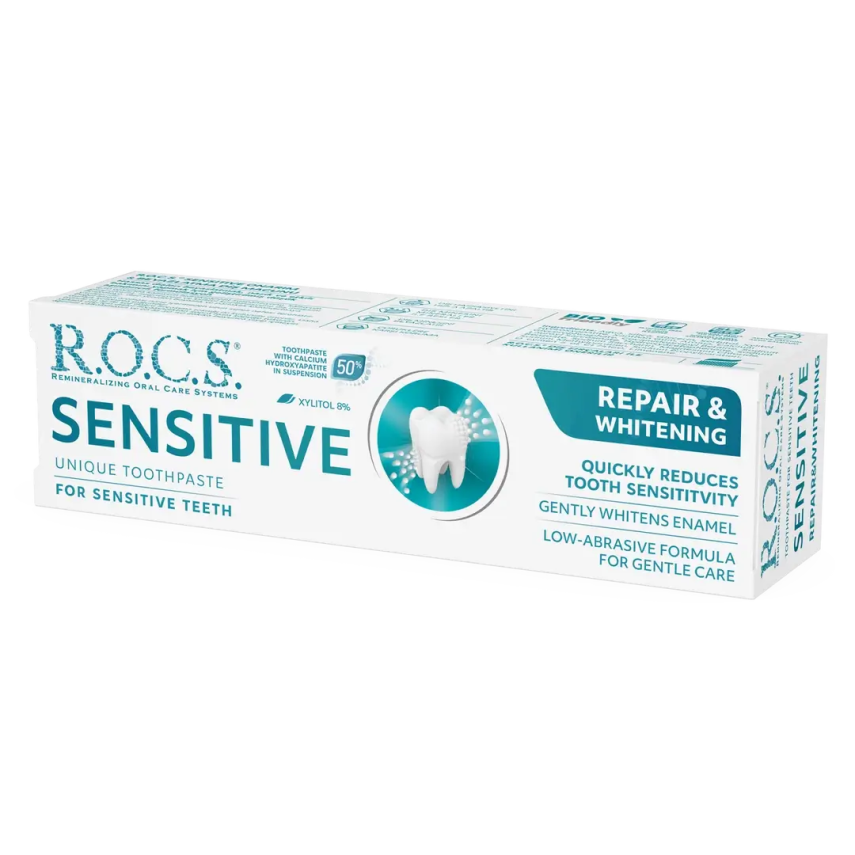 Rocs Sensitive Repair-Whitening Diş Macunu 94g - 2