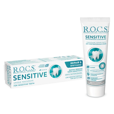 Rocs Sensitive Repair-Whitening Diş Macunu 94g - 1