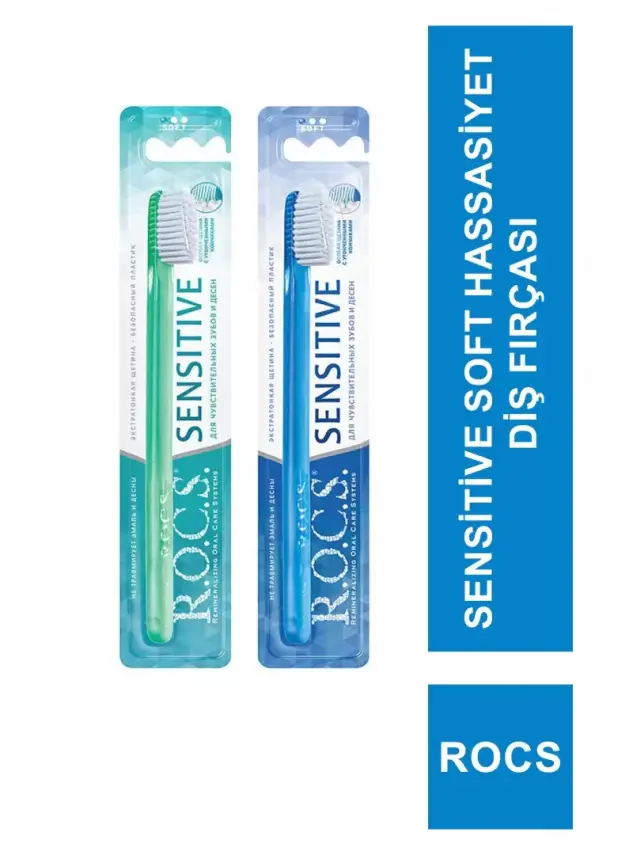 Rocs Sensitive Soft Hassas Diş Fırçası - 1