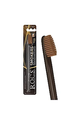 R.O.C.S. Smokers Leke Silici Diş Fırçası - Orta Sert - ROCS
