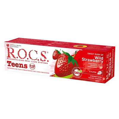 ROCS Teens Yaban Çileği Diş Macunu 60 ml - 2
