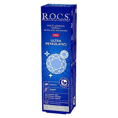 Rocs Ultra Beyazlatıcı Diş Macunu 75 ml - 6