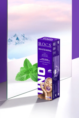 Rocs Uno Whitening - Beyazlatıcı - Diş Macunu 60 ml - 3