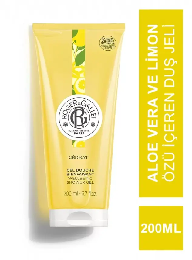 Roger&Gallet Cedrat Wellbeing Shower Gel 200 ml - 1