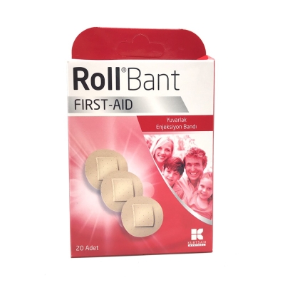 Roll Bant First Aid Enjeksiyon Bandı 20li - Roll