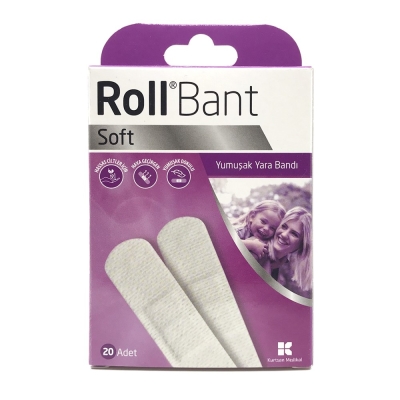 Roll Bant Soft Yara Bandı 20li - Roll