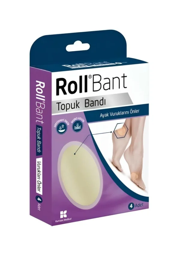 Roll Bant Topuk Bandı 4 Adet - 1