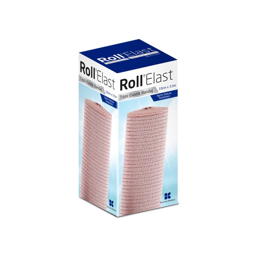 Roll Elast Bandaj Ten Rengi 10 cm x 3,5m - 1
