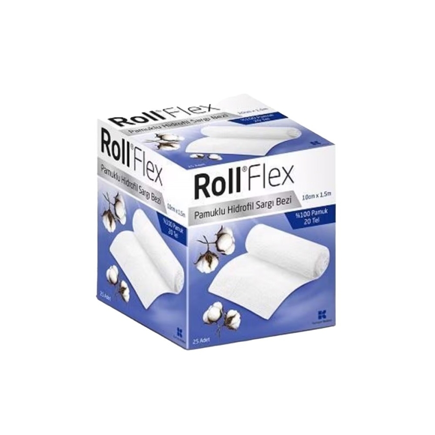 Roll Flex Sargı Bezi 10 cm x 1,5 m - 1