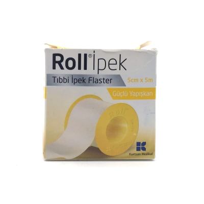 Roll İpek Flaster 5 cm x 5 m - Roll