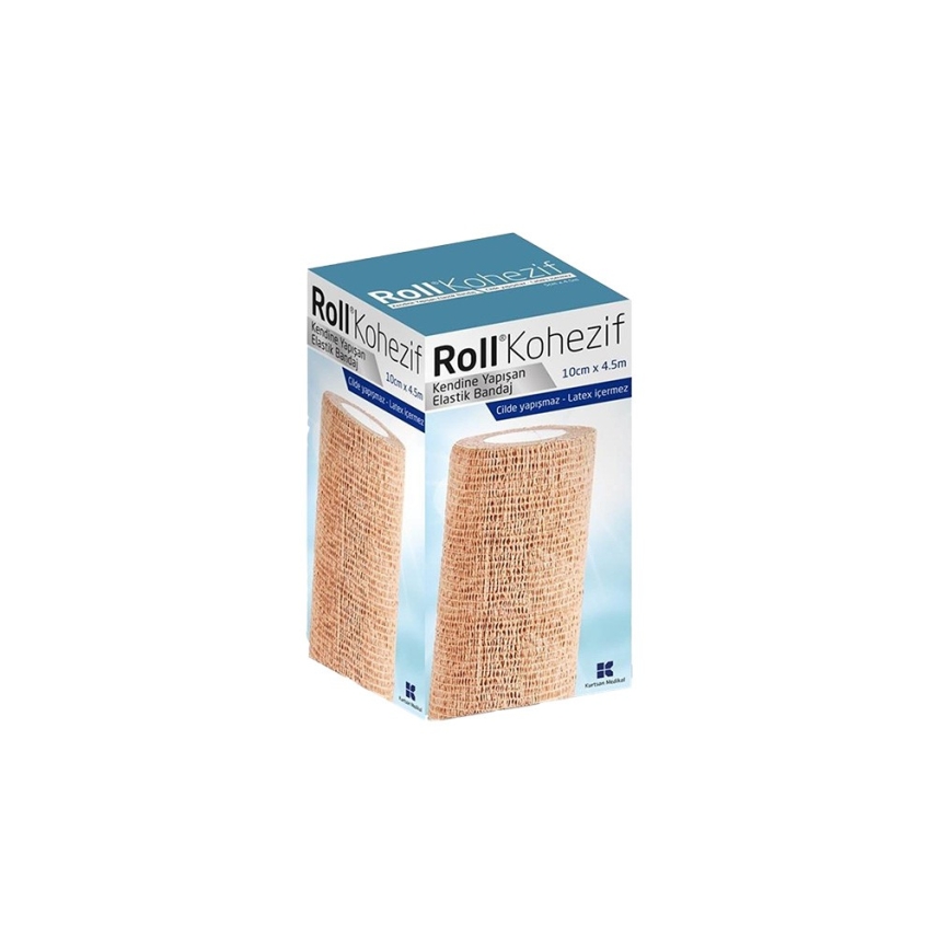 Roll Kohezif Bandaj 10 cm x 4.5 cm - 1
