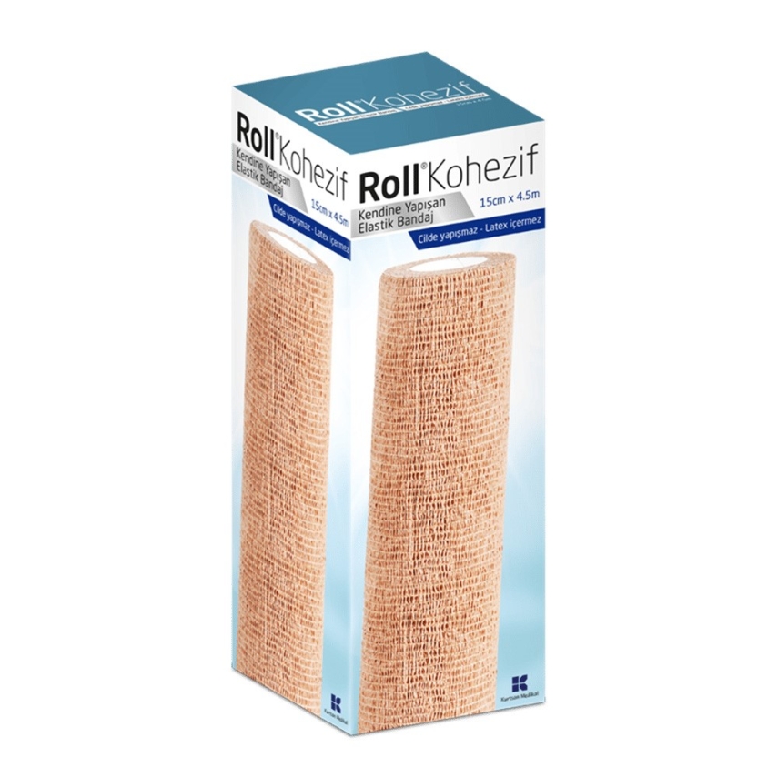 Roll Kohezif Bandaj 15 x 4,5 cm - 1