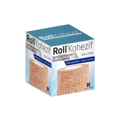 Roll Kohezif Bandaj 5 cm x 4,5 m - Roll