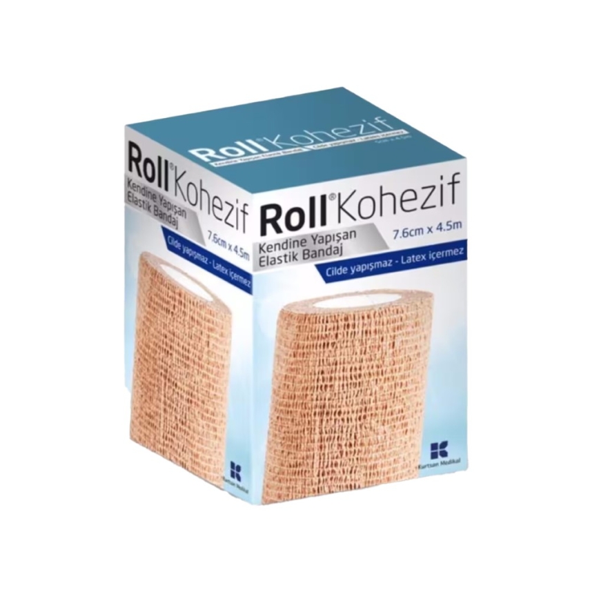 Roll Kohezif Bandaj 7.6cm 4.5 - 1