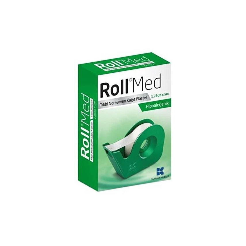 Roll Med Tıbbi Nonwoven Kağıt Flaster 1,25cm x 5m - 1
