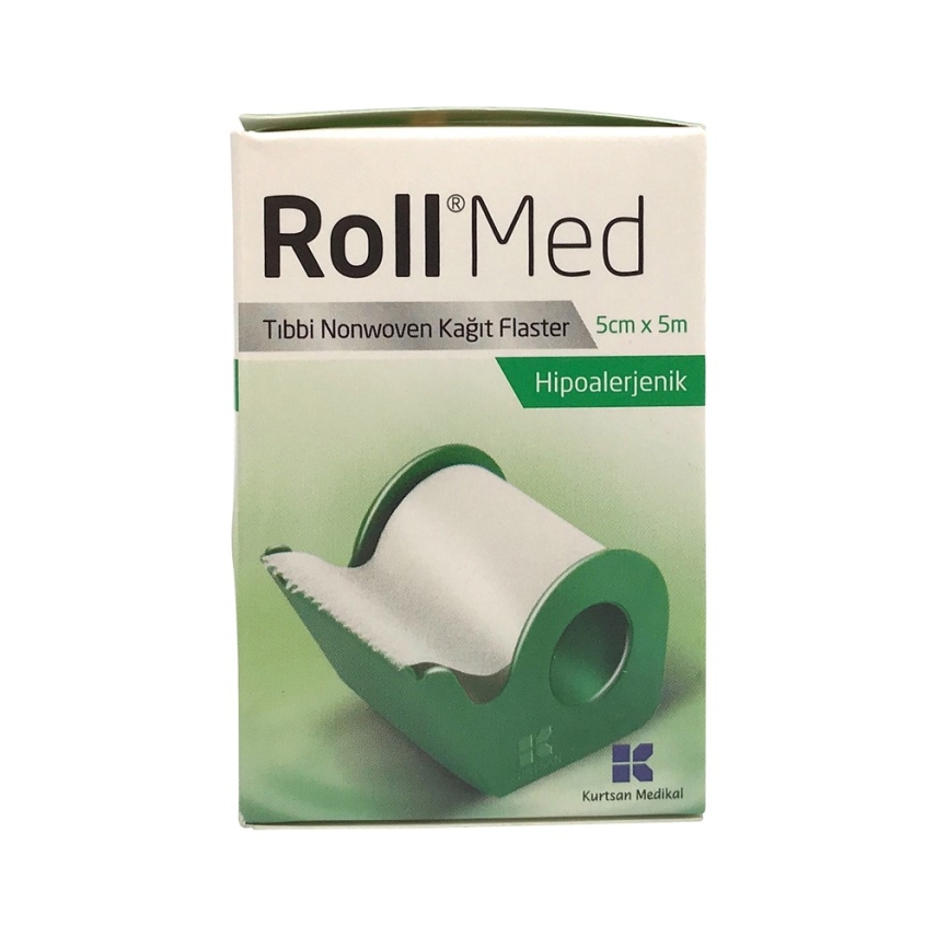 Roll Med Tıbbi Nonwoven Kağıt Flaster 5cm x 5m - 1