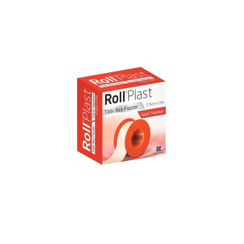 Roll Plast Tıbbi Flaster 2,5 cm x 5 m - 1