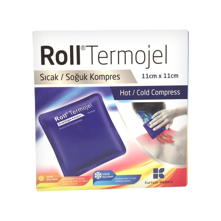 Roll Termojel Sıcak/Soğuk Kompres 11 cm x 11 cm - 1