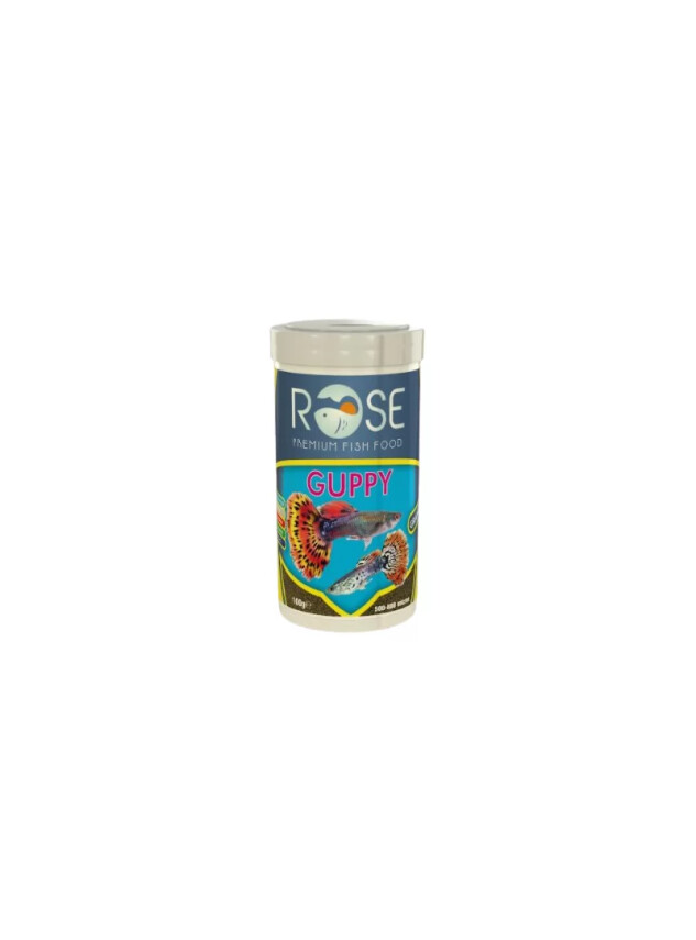 Rose Guppy Granulat 45 Gr - Rose