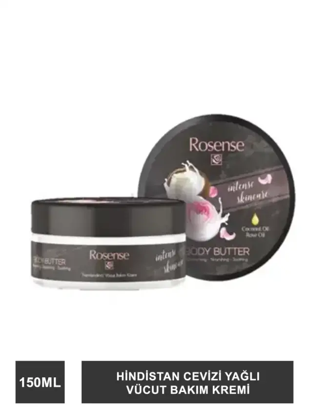 Rosense Body Butter 24 Saat Etkili Vücut Bakım Kremi 150 ml - 1