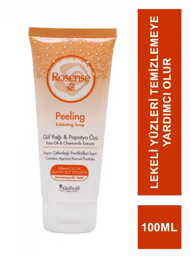 Rosense Gül yağı ve Papatya Özlü Peeling 100ml - 1
