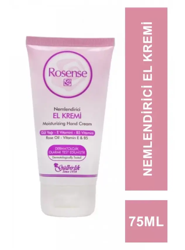 Rosense Nemlendirici El Kremi Tüp 75 ml - 1