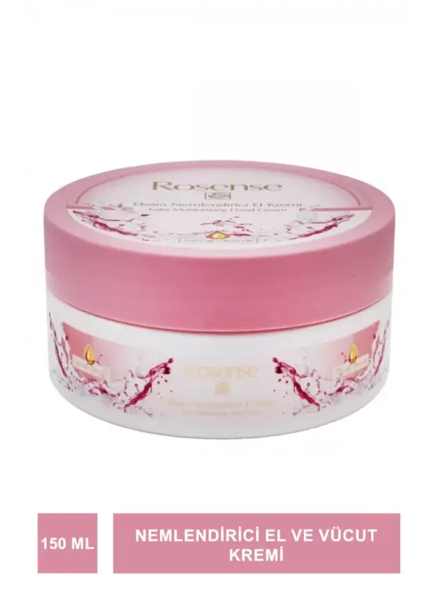 Rosense Nemlendirici El ve Vücut Kremi 150 ml - 1