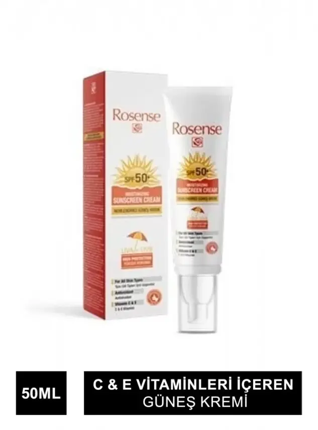 Rosense Nemlendirici Güneş Kremi Spf50+ 50 ml - 1