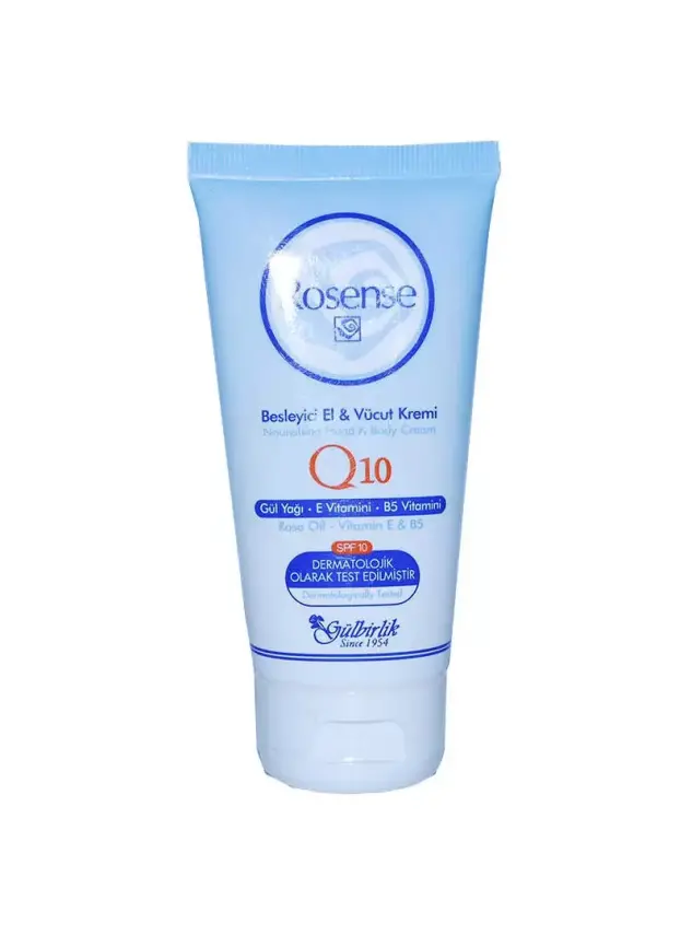 Rosense Q10 Nemlendirici El Kremi Tüp 75 ml - 1