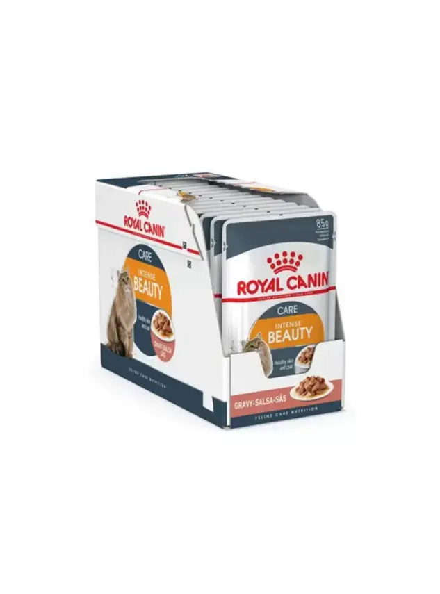 Royal Canin Fhn İntense Beauty Soslu Taneli 85G - 1