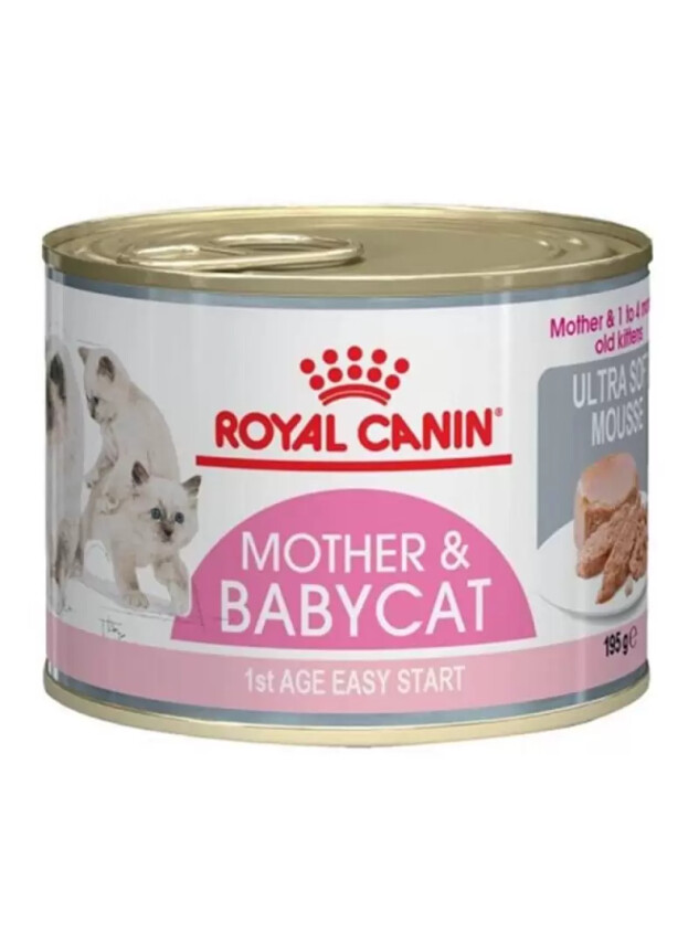 Royal Canin Mother Baby Cat Kedi Ultra Soft Mousse 195Gr - Royal Canin
