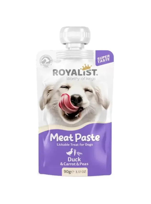 Royalıst Meat Paste Dog Duck & Carrot & Peas 90 Gr - 1