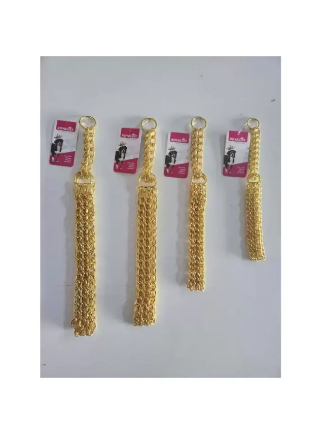 Royalıst Sl207G 2.0Mm*40Cm Üç Sıralı Zincir Gold - 1