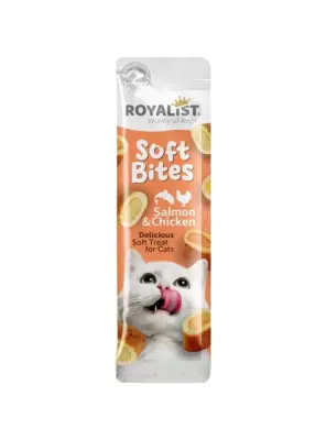 Royalıst Soft Bites Salmon & Chicken 10 Gr - Royalist
