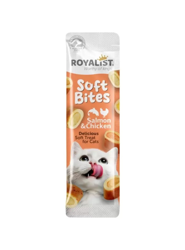 Royalıst Soft Bites Salmon & Chicken 10 Gr - Royalist